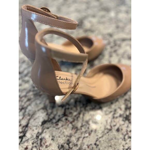 Clarks round toe nude pump women’s size 8.5 - Picture 6 of 15